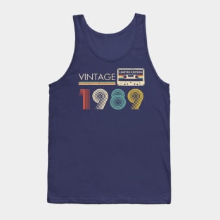 Vintage 1989 Limited Edition Cassette Tank Top